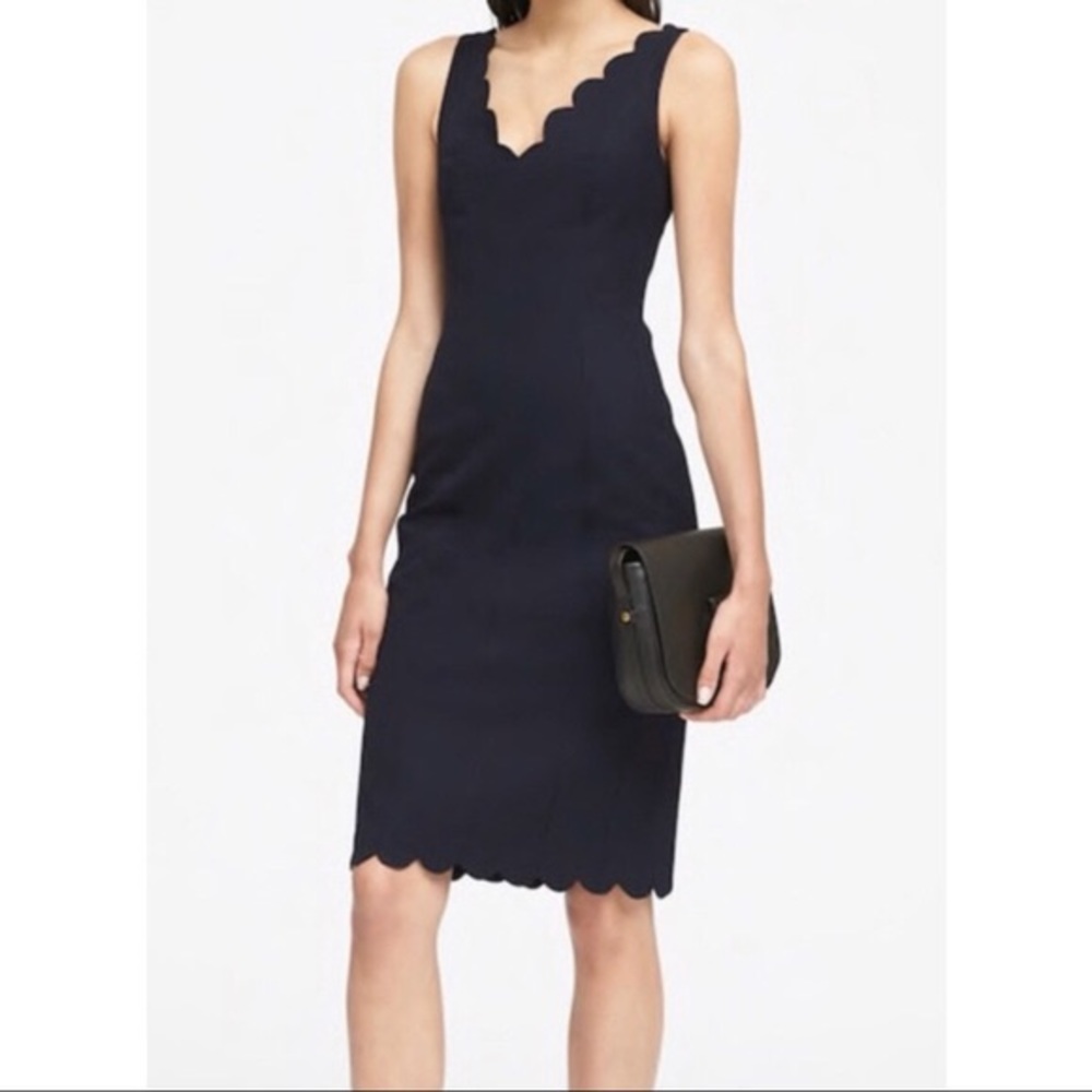 BR Scalloped Dress